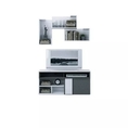 กทม. 35 วัน ส่ง SB Design Square SB FURNITURE ชุดวางทีวี TV set M รุ่น Spazz สีเทา