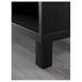 รูปย่อ Bookcase  storage unit H.202 cm. 5 adjustable shelves. Max. load 20 kgshelf.  Wood  Blackbrown รูปที่2