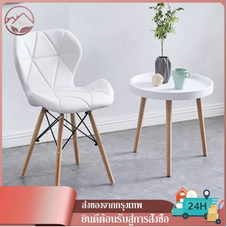 【ส่งฟรี】IM เก้าอี้ 82cm เก้าอี้ สไตล์โมเดิร์น เก้าอี้คาเฟ่ เก้าอี้พลาสติก เก้าอี้กินข้าว เก้าอี้ออฟฟิศ ขาไม้สีบีช chair เก้าอี้สไตล์โมเดิร์นที่นั่ รูปที่ 3