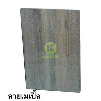 โต๊ะญี่ปุ่นลายไม้สีบีชเมเปิ้ล ขนาด 40x60 ซม. 16×24นิ้ว ขาพลาสติก ขาพับได้ kk kk kk99 รูปที่ 3