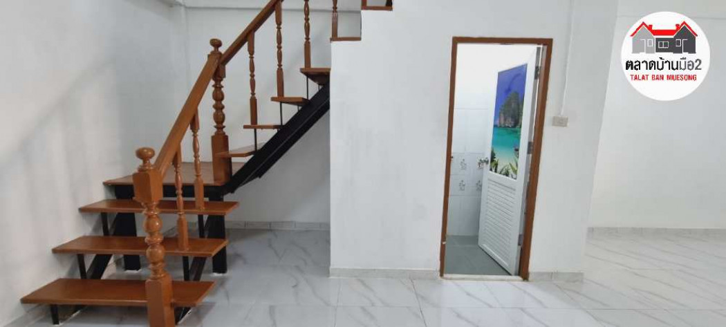 ขาย ทาวน์โฮม รีโนเวทใหม่ทั้งหลังพร้อมอยู่ หมู่บ้านทรัพย์ดินทอง เทพารักษ์ 66 70 ตรม. 16.5 ตร.วา รูปที่ 3