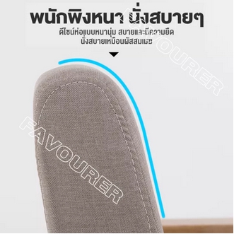 Favourer โซฟา Sofa โซฟาห้องนั่งเล่น โซฟาสไตน์นอร์ดิก เก้าอี้โซฟา โซฟาเบด โซฟาไม้ ทนทาง มี 123 ที่นั่ง หลายสีให้เลือก รูปที่ 4