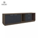 รูปย่อ RINA HEY KAIZER180 ชั้นวางทีวี ชั้นวาง โต๊ะวางทีวี ตู้วางทีวี TV stand W180 x D40 xH55 cm  สี น้ำตาลอ่อนเทา รูปที่2