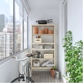 Beautiful durable sturdy standing 1 cabinet bookcase KOLBJÖRN bookshelf KOLBJÖRN shelving unit inoutdoor 80x35x162 cm ikea shelving unit minimal shelving.