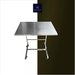 รูปย่อ พร้อมส่ง โต๊ะช่าง โต๊ะทำงานคลังสินค้า โต๊ะช่างอเนกประสงค์ โต๊ะทำงานติดล้อ ยืดสูงได้ โต๊ะเคลื่อนที่ได้ สแตนเลส304 HLT Stainless รูปที่2