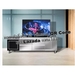 รูปย่อ TV stand  storage cabinet 160 x 40 x 55 cm. 4 drawers. Marble effect shelf  Wood  Mirror white black รูปที่4