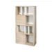 รูปย่อ Shelving  bookcase with 4 shelves with 10 compartments 80x160x29.5 cm. Maximum load: 5 kg. per level. Wood  Sand oak color รูปที่2