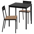 สอบถามสต๊อคก่อนสั่งซื้อนะคะ!!! IKEA SANDSBERG ซันด์เบรย์  SANDSBERG ซันด์เบรย์ ชุดโต๊ะและเก้าอี้ 2 ตัว ดำดำ67x67 ซม. อิเกีย ikea โต๊ะและโต๊ะทำงาน ของแท้100!!!