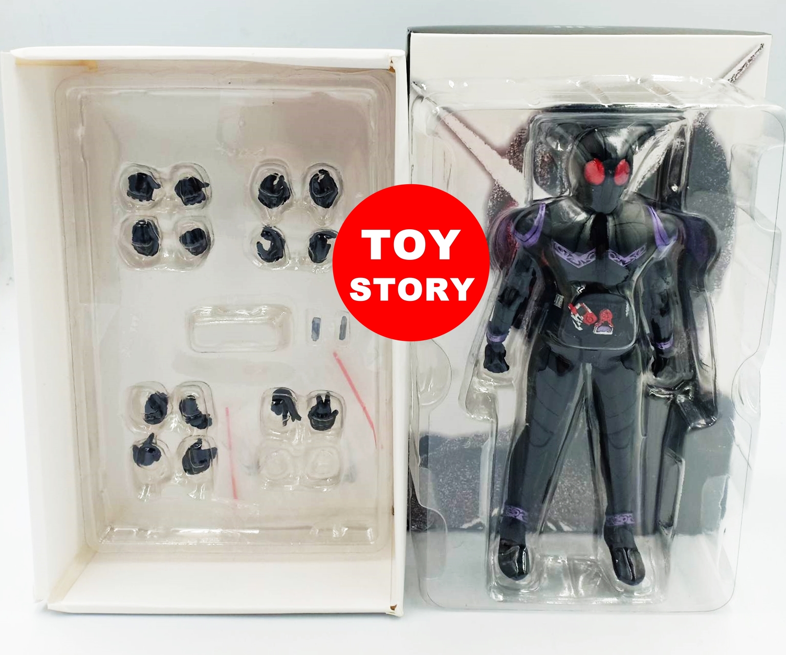โมเดลฟิกเกอร์มาสค์ไรเดอร์โจ๊กเกอร์ 2.0 SHF.Figuarts Masked Rider Joker S.H.Figuarts (SHINKOCCHOU SEIHOU) KAMEN RIDER JOKER 2.0 Body ของใหม่ รูปที่ 4