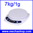 ตาชั่งดิจิตอล เครื่องชั่งอาหาร เครื่องชั่งราคาถูก 7kg ความละเอียด 1g Accuracy Home Use Digital Scale