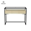 RINA HEY LEX100 โต๊ะคอนโซล โต๊ะข้าง โต๊ะอเนกประสงค์ console table W100 x D35 x H80 cm – สี ดำธรรมชาติ