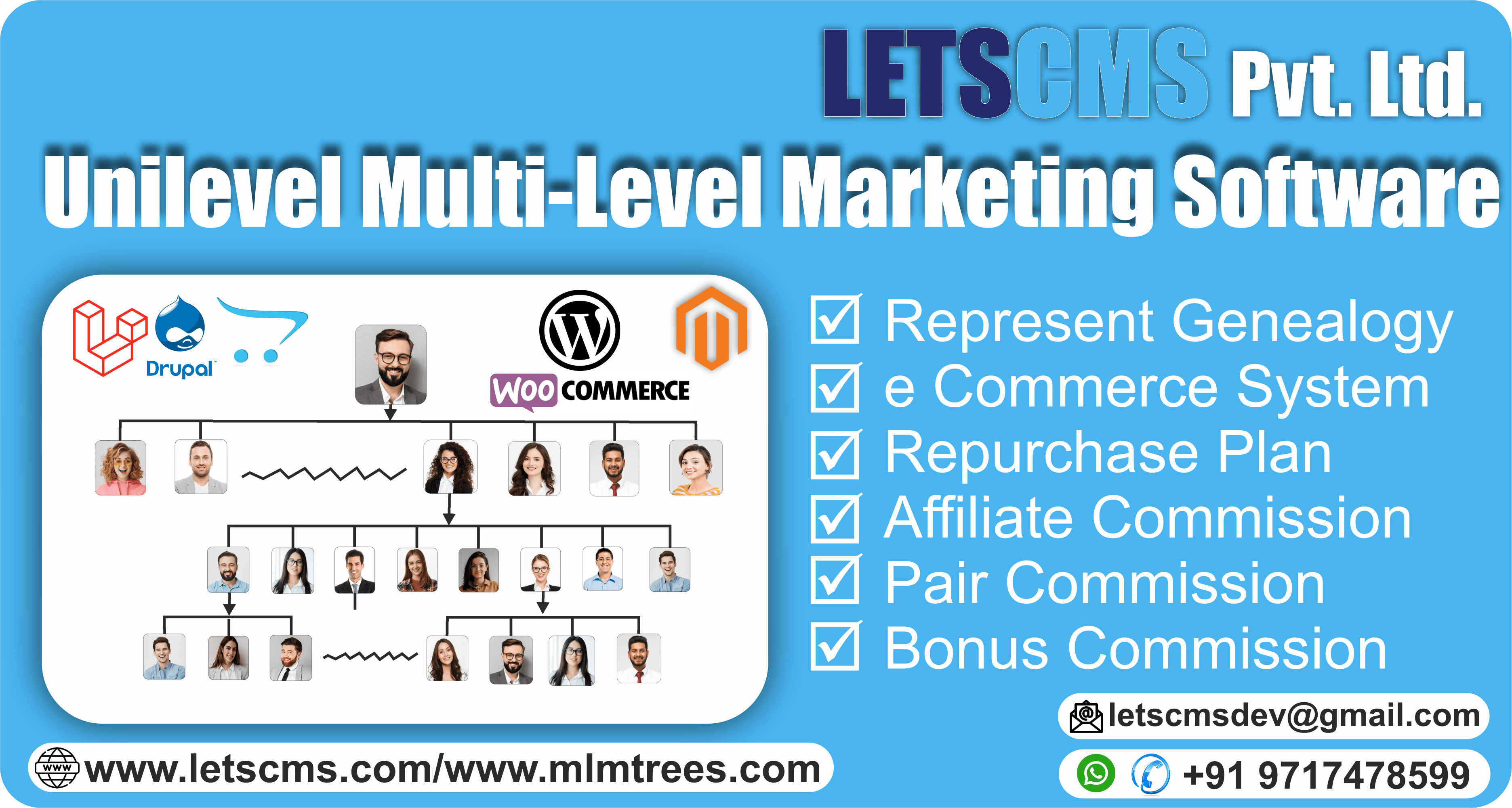 Unilevel mlm Business Software for Network Marketing | Unilevel MLM System รูปที่ 3