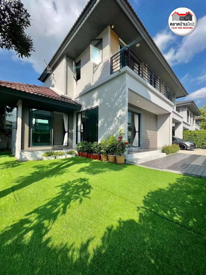 ขาย บ้านเดี่ยว บ้านเดี่ยวพื้นที่เยอะมาก Pave Ramintra-Wongwaen 215 ตรม. 64 ตร.วา รูปที่ 2