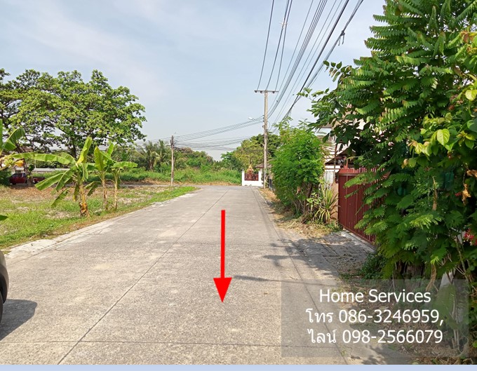 ให้เช่าที่ดิน 1 ไร่กว่า ถ.รัตนาธิเบศร์ ซ.ไทรม้า 21 กว้าง 30 ม. ใกล้สถานีรถไฟฟ้าท่าอิฐ  รูปที่ 7