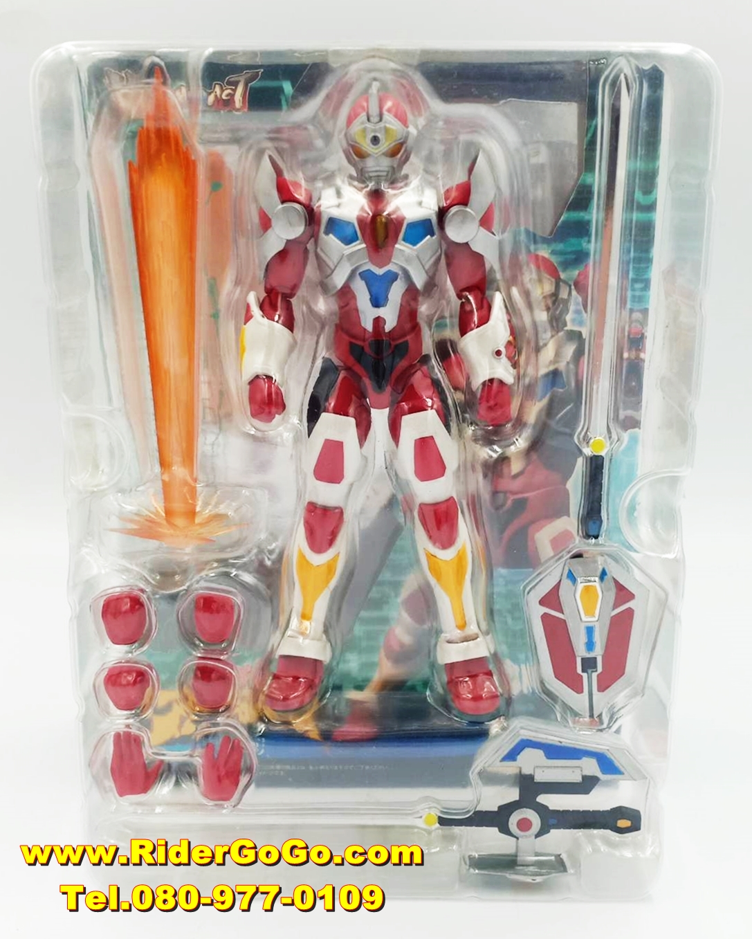 Ultra Act Gridman โมเดลฟิกเกอร์กริดแมน นักสู้คอมพิวเตอร์ สภาพสวยใหม่ของแท้จากประเทศญี่ปุ่น รูปที่ 4