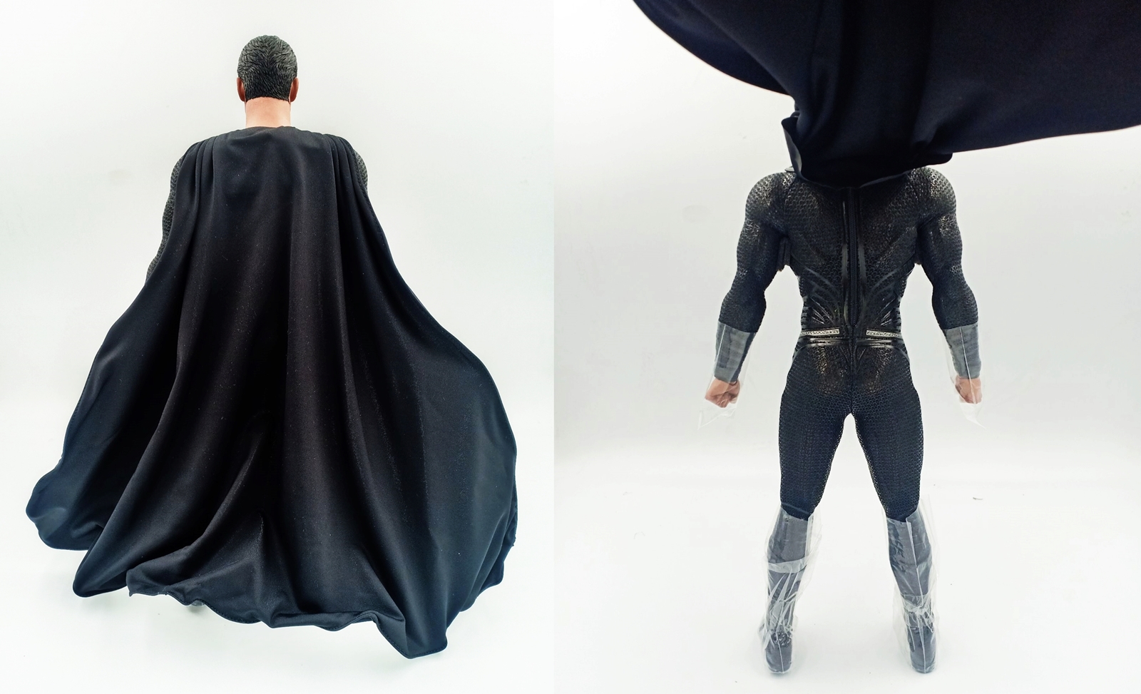 HOT TOYS Superman Justice League Black Suit TMS038 โมเดลซุปเปอร์แมนชุดสีดำ ภาคจัสติคลีก ของใหม่ของแท้ รูปที่ 4