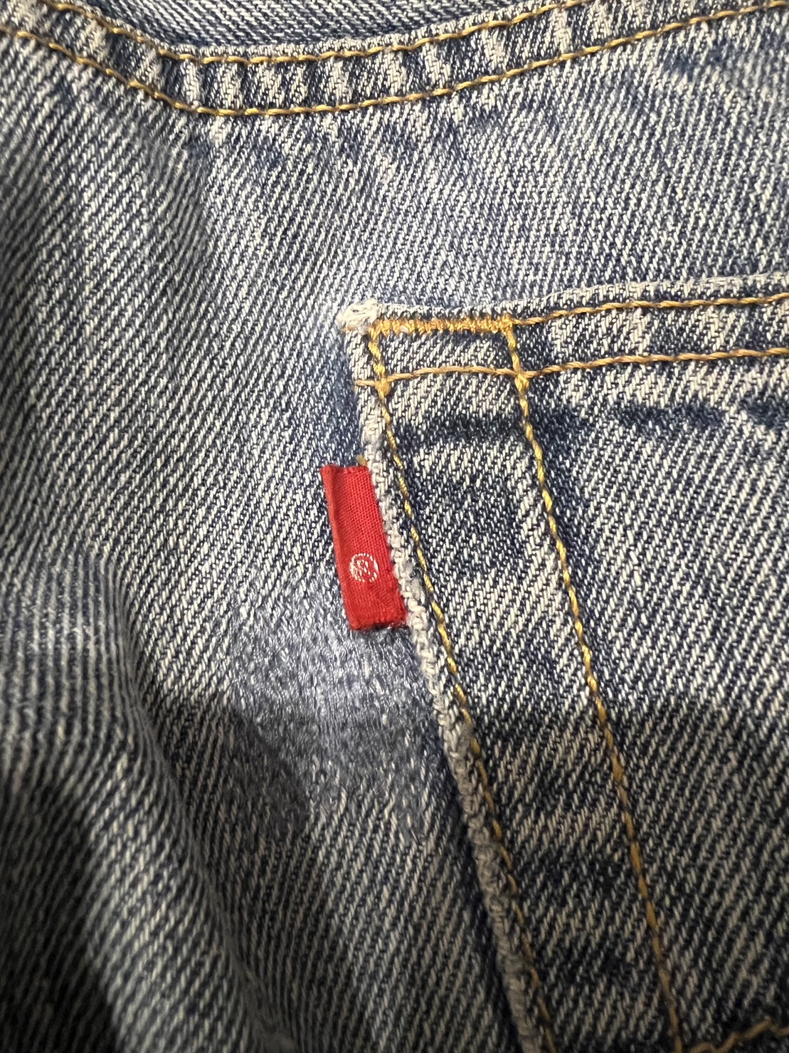 Levi's 501 Vintage มือสอง ป้าย R ของแท้ 100% (Turkey) รูปที่ 4