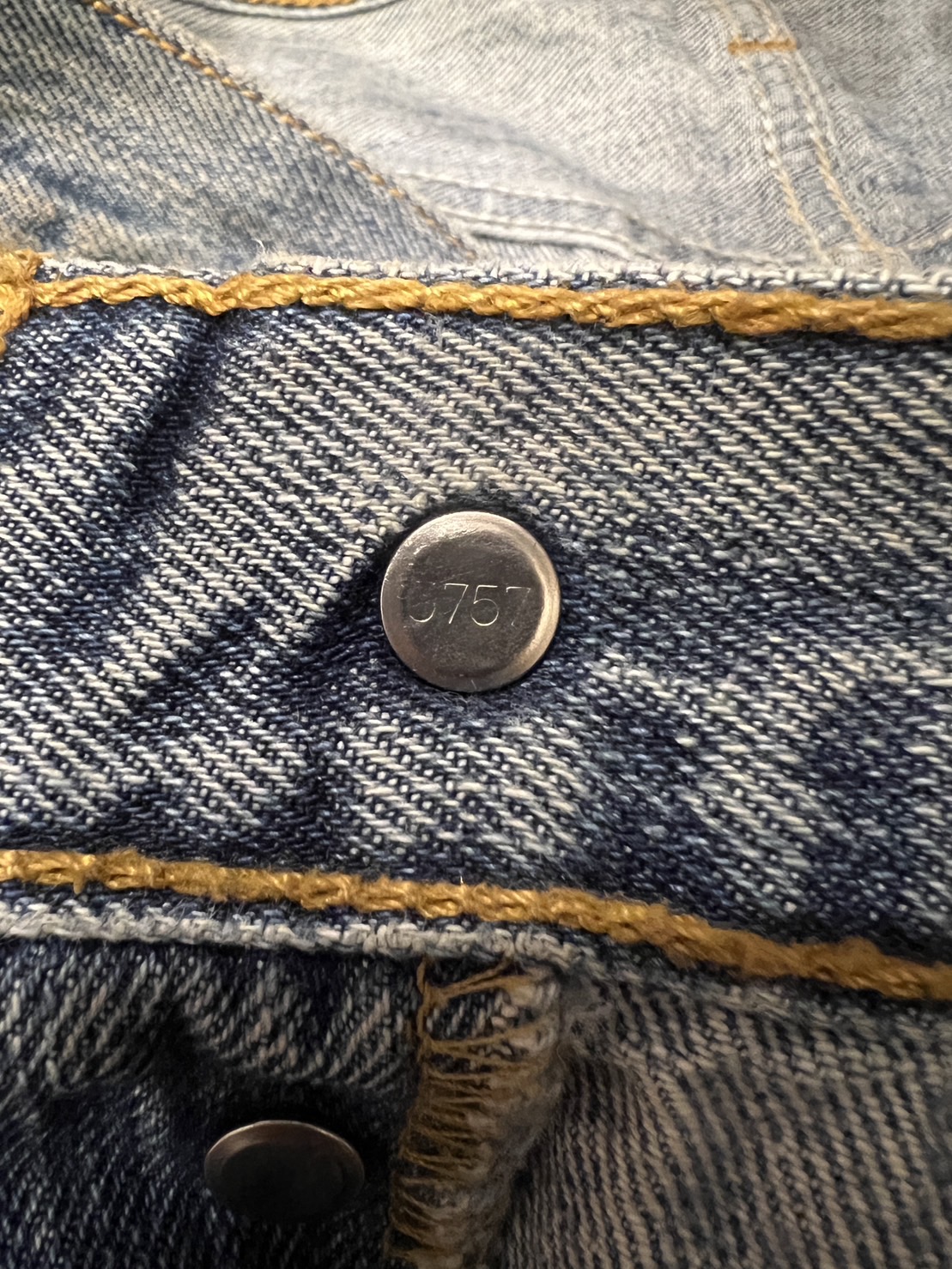 Levi's 501 Vintage มือสอง ป้าย R ของแท้ 100% (Turkey) รูปที่ 2