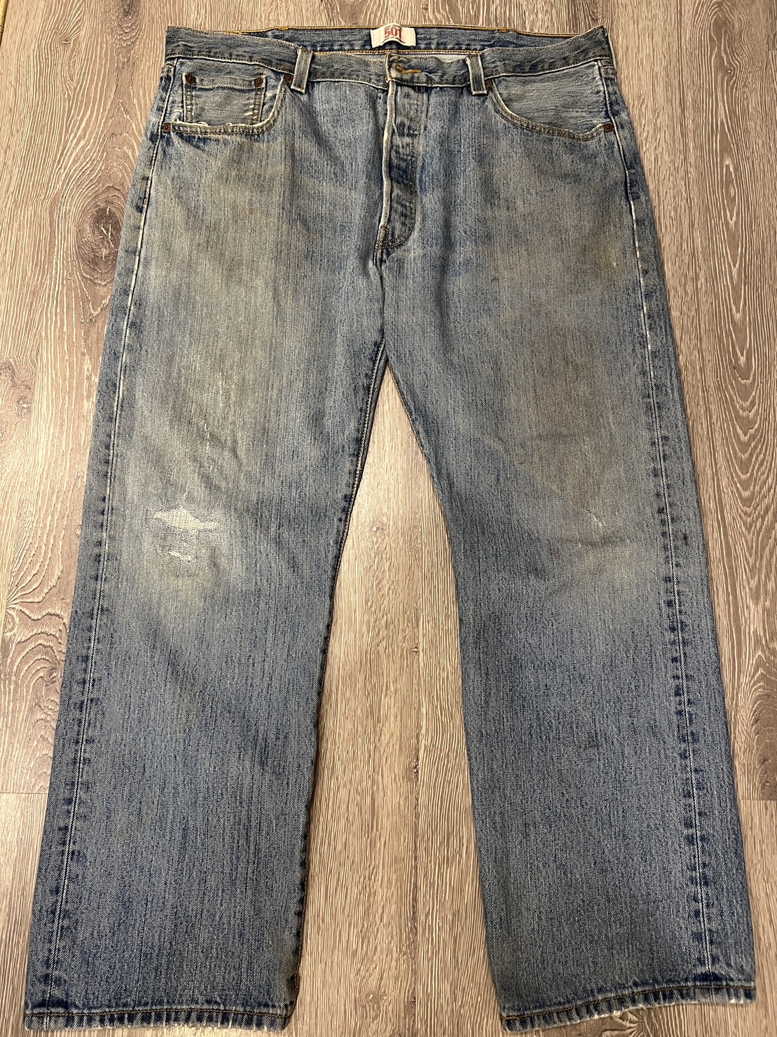 Levi's 501 Vintage มือสอง ป้าย R ของแท้ 100% (Turkey) รูปที่ 5