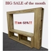 รูปย่อ ส่งฟรี…!!BIG SALE ประจำเดือน! ลด 68 ชุดตู้ชั้นวางทีวี 65นิ้ว PRESTON กว้าง200ซม | วาง TV 65นิ้วได้ | เก็บของได้เยอะมาก | แข็งแรง รูปที่3