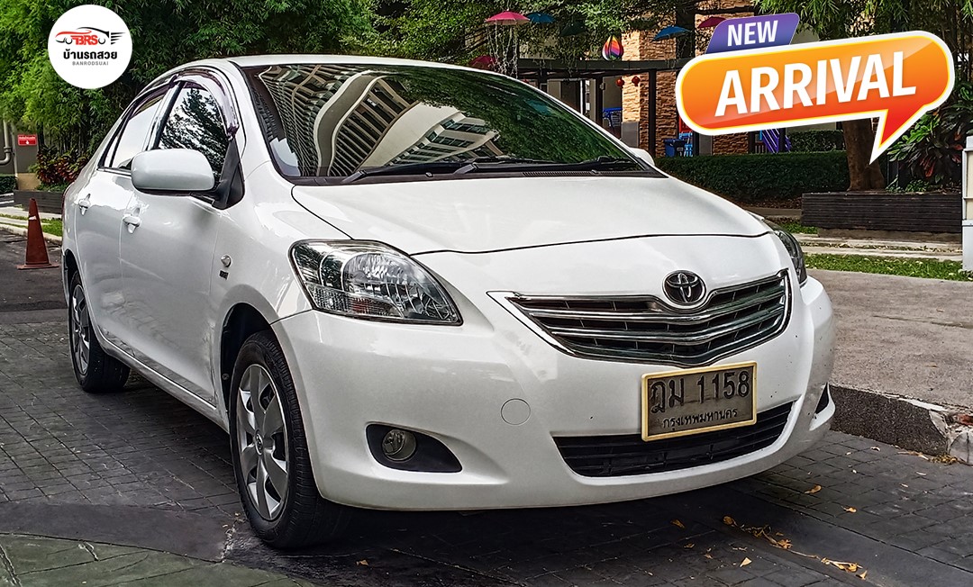 TOYOTA VIOS 1.5J เกียร์ออโต้ สีขาว ปี2010  รูปที่ 1