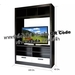 รูปย่อ ส่งฟรี! ตู้วางทีวี ชั้นวางทีวี ขนาดใหญ่ 120 ซม. วางทีวี 50 นิ้วได้ TV stand cabinet รุ่น HT1203 รูปที่4