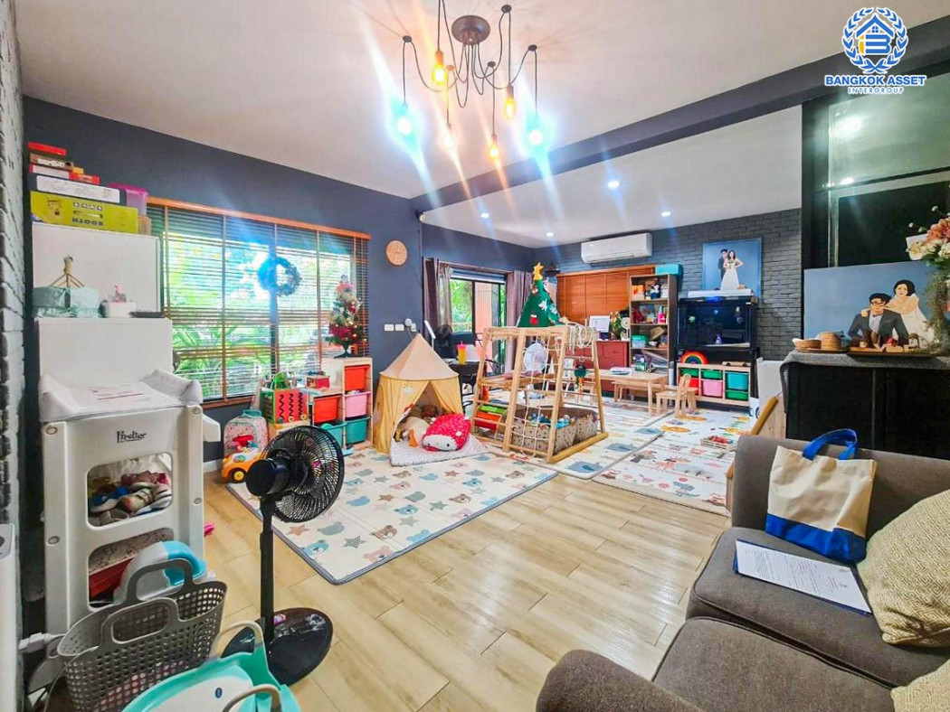 ขาย บ้านเดี่ยว ตกแต่ง สวย Loft style  ดีไลท์ รัตนาธิเบศร์-ท่าอิฐ 190 ตรม. 62 ตร.วา หน้าบ้านไม่ชนใคร รูปที่ 4