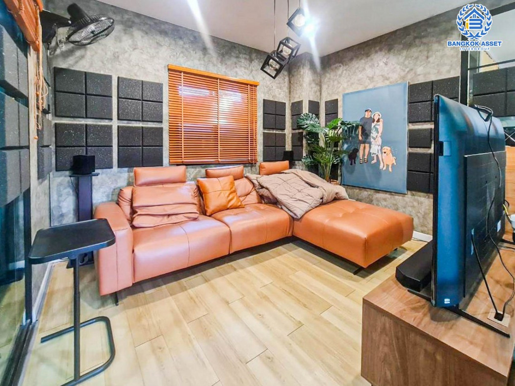 ขาย บ้านเดี่ยว ตกแต่ง สวย Loft style  ดีไลท์ รัตนาธิเบศร์-ท่าอิฐ 190 ตรม. 62 ตร.วา หน้าบ้านไม่ชนใคร รูปที่ 5