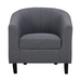 รูปย่อ INDEX LIVING MALL PEGGY Fabric Armchair  Grey รูปที่2