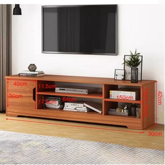 TV stand size 30x150x42 cm Brown รูปที่ 1