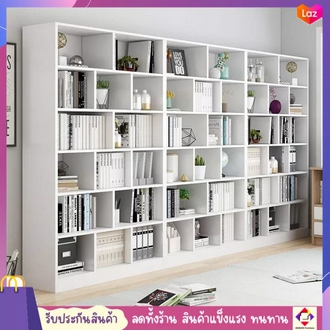 ชั้นวางของไม้Bookcase rack ชั้นวางหนังสือไม้ ดีไซน์ทันสมัยเรียบหรู รับน้ำหนักมาก ชั้นวางหนังสือ ชั้นวางของ ชั้นวาง ชั้นวางของใหญ่ ชั้นวาง รูปที่ 1