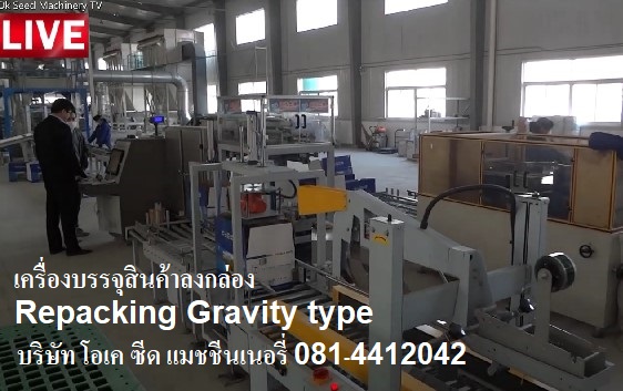 เครื่องบรรจุถุงลงกล่องแบบอัตโนมัติ Auto Repacking Machine 0814412042 รูปที่ 1