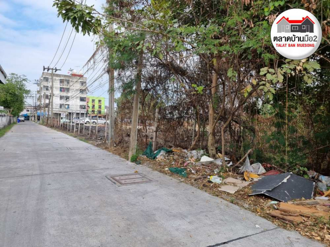 ขาย ที่ดิน ต้องการขายด่วนที่ดินเปล่าใกล้ถนนสุขุมวิท117 2 ไร่ 58 ตร.วา . รูปที่ 4