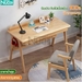 รูปย่อ Work with drawer storage pin thickening table desk office desk table Japanese wood furniture table desk beside table coffee table dining table bed Side รูปที่1