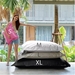 รูปย่อ Foam beads filled pillow bean bag fireretardant EN71 leather รูปที่1