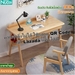 รูปย่อ Work with drawer storage pin thickening table desk office desk table Japanese wood furniture table desk beside table coffee table dining table bed Side รูปที่4