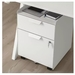 รูปย่อ ทร็อตเตน ตู้ 2 ลิ้นชักมีล้อเลื่อน ขาว TROTTEN Drawer unit w 2 drawers on castors white  รูปที่3