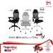 รูปย่อ ทักแชทรับส่วนลด ส่งฟรี Fennix Ergonomic Chair HC6H01 เก้าอี้ทำงานเพื่อสุขภาพ เก้าอี้สำนักงาน ปรับเอนได้ 135 องศา  รับประกันศูนย์ไทย 3 ปี รูปที่1