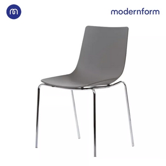 Modernform เก้าอี้อเนกประสงค์ เก้าอี้สัมมนา เก้าอี้ประชุม รุ่นCT390 ขาเหล็ก สีเทา รูปที่ 1