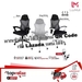 รูปย่อ ทักแชทรับส่วนลด ส่งฟรี Fennix Ergonomic Chair HC6H01 เก้าอี้ทำงานเพื่อสุขภาพ เก้าอี้สำนักงาน ปรับเอนได้ 135 องศา  รับประกันศูนย์ไทย 3 ปี รูปที่4