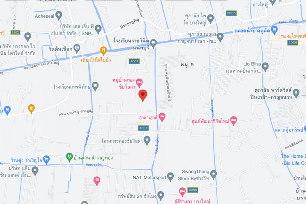 ขาย บ้านเดี่ยว หลังใหญ่ บ้านเดี่ยวนนทบุรี 8000 ตรม. 4 ไร่ 4 งาน พื้นที่เยอะ. รูปที่ 8