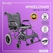 รูปย่อ Wheelchair เก้าอี้รถเข็น รุ่น Y863 ล้อขนาด 12 นิ้ว รองรับน้ำหนัก 100 กก.  ประกันโครงสร้าง 1 ปีเต็ม!!   bcosmo thailand รูปที่1