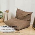 Lazylifeparis bean bag Chevaleret Grey