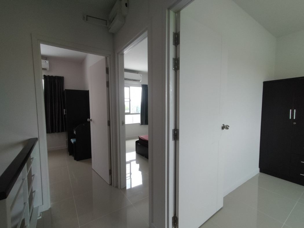 ขาย ทาวน์โฮม ขายพร้อมเฟอร์เจอร์ หมู่บ้านพฤกษา116 มหาวิทยาลัยราชมงคลธัญบุรี คลอง6 90 ตรม. 19 ตร.วา เหมาะกับลงทุนบ้านเช่า รูปที่ 6