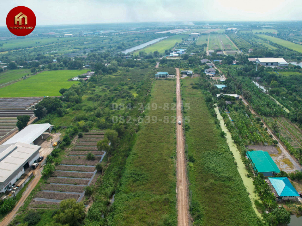 ขายที่ดินราคาถูก มี 2 แปลง 1-2 ไร่ ใกล้วัดปลายคลองขุนศรี ไทรน้อย นนทบุรี รูปที่ 2