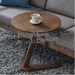 รูปย่อ Local StockCoffee Table Wooden Coffee Table For Living Room Black Modern Mini Coffe Table Small End Table Solid Table รูปที่4