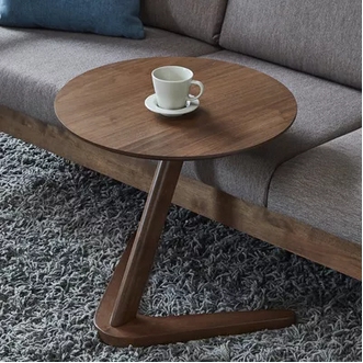 Local StockCoffee Table Wooden Coffee Table For Living Room Black Modern Mini Coffe Table Small End Table Solid Table รูปที่ 1