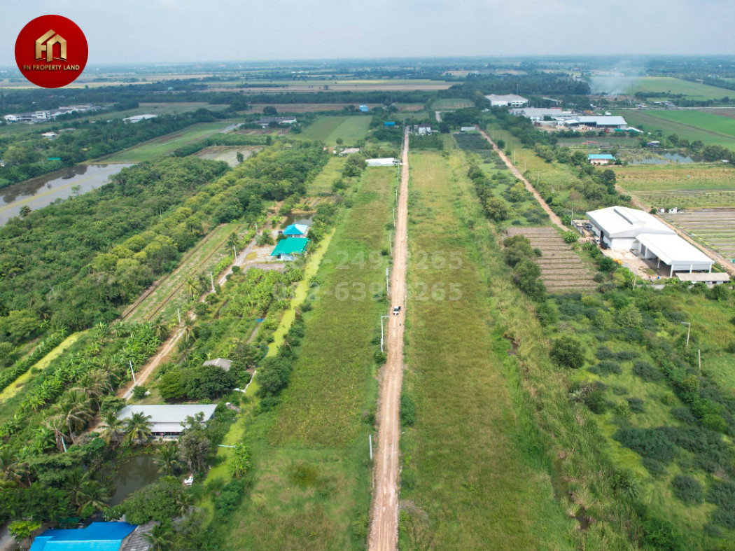ขายที่ดินราคาถูก มี 2 แปลง 1-2 ไร่ ใกล้วัดปลายคลองขุนศรี ไทรน้อย นนทบุรี รูปที่ 3