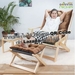 รูปย่อ Foot massage chair model Berry rubber wood stronger than steel work can load 100 kilograms Free delivery รูปที่4