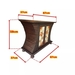 รูปย่อ ตู้ข้าง ตู้ไม้ ตู้เก็บของ มี 2ขนาดให้เลือก โต๊ะไม้ โต๊ะข้าง ทรงสวยงาม ประณีต Cabinet Wooden Table รูปที่3
